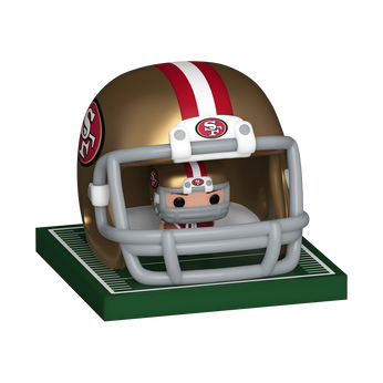 Bitty Pop! Helmet & Player 49ers, , hi-res view 1